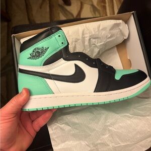 Nike Air Jordan Retro High OG in Black and Teal